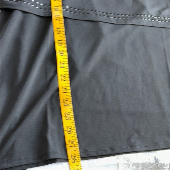 Antthony Black Asymmetrical Blouse with Studded Detail - Picture 6 of 9